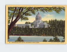 Postcard Washington State Capitol Building Olympia Washington USA