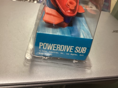 Vintage complete in box POWERDIVE SUBMARINE by Entex #7019 RARE - Picture 5 of 6