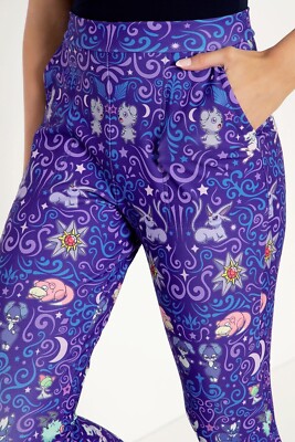 Blackmilk Pokémon Psychic type pants women large Super cute,comfort fit, & NEW
