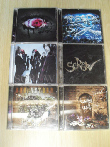 SCREW cd dvd métal music japan albums import Japon - Photo 1/6