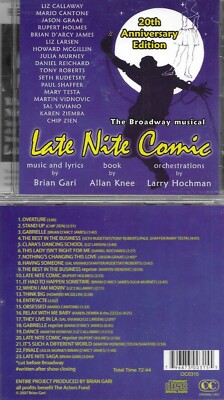 LATE NITE COMIC 20TH ANNIVERSARY-L.CALLAWAY/K.ZIEMBA/TONY ROBERTS-NEW 2 CD SET
