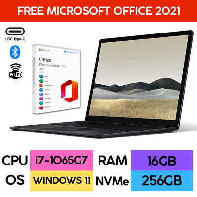 Microsoft Surface Laptop 3 Core I7-1065G7 Ram 16Gb Ssd 512Gb Màn Hình - Foto 8