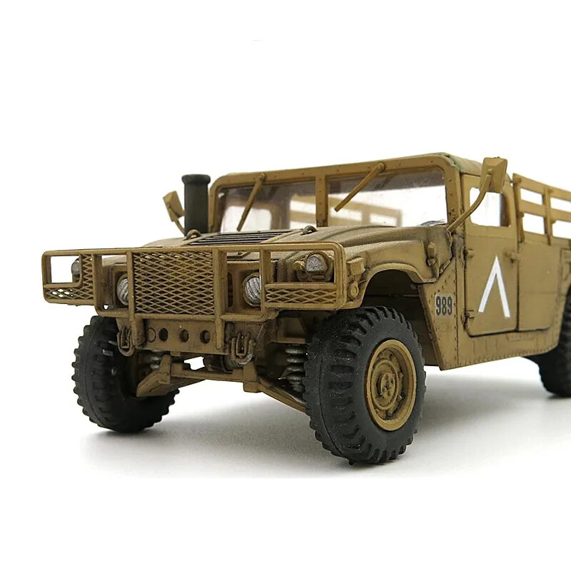 1/35 Military Hummer Truck Army HUM-V Commando Armored Troop