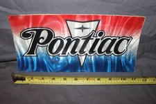 Chroma Graphics Vintage 70s 80s Auto License Plate Decal Pontiac