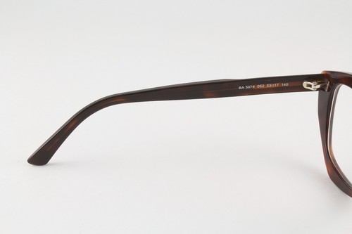 Rare Authentic Balenciaga BA 5074 052 53mm Tortoise Cat Eye Glasses Frames Italy - Picture 4 of 5