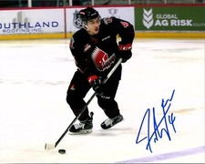 JETT WOO VANCOUVER CANUCKS MOOSE JAW WARRIORS 8X10 SIGNED AUTOGRAPHED PHOTO COA