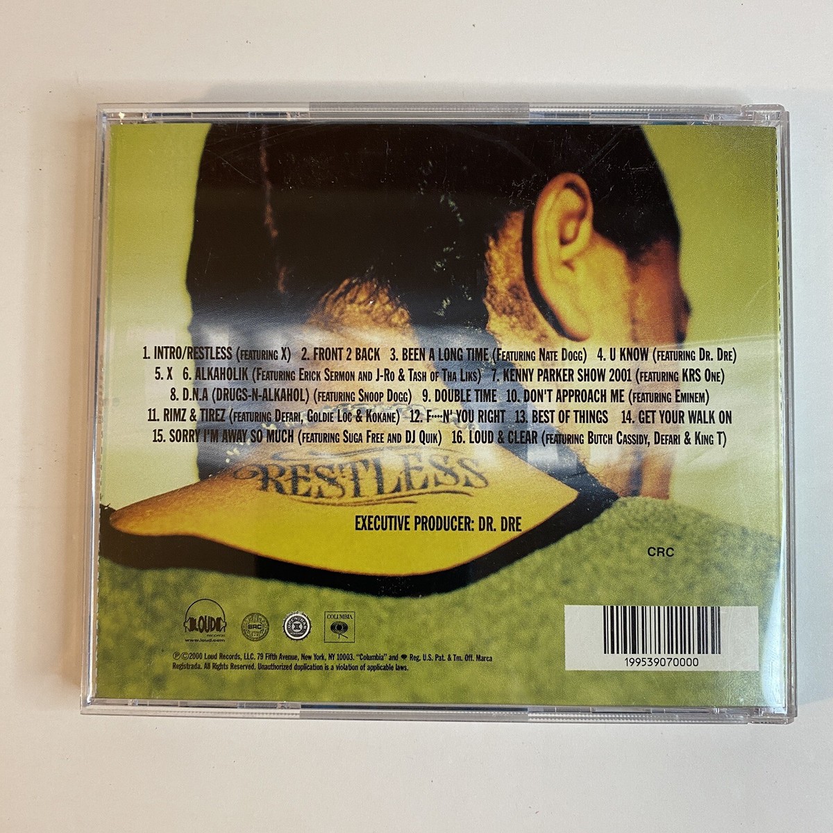 Restless [PA] by Xzibit (CD, 2000, Loud Records) Hip Hop Rap