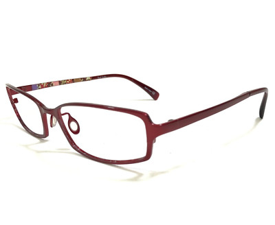 Paul Smith Eyeglasses Frames PM4025T 2802 PS-1016 Red Cat Eye Wrap 52-16-133