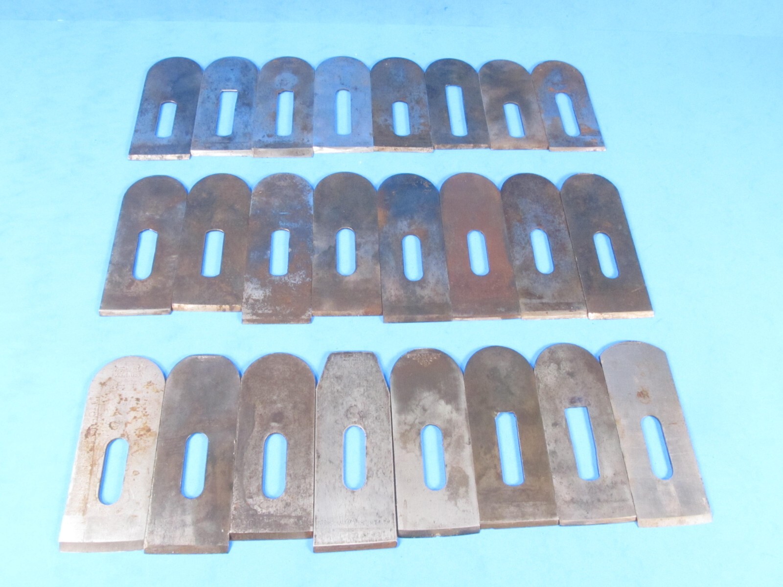 parts ASIS lot 24 irons blade cutters for Stanley & others wood