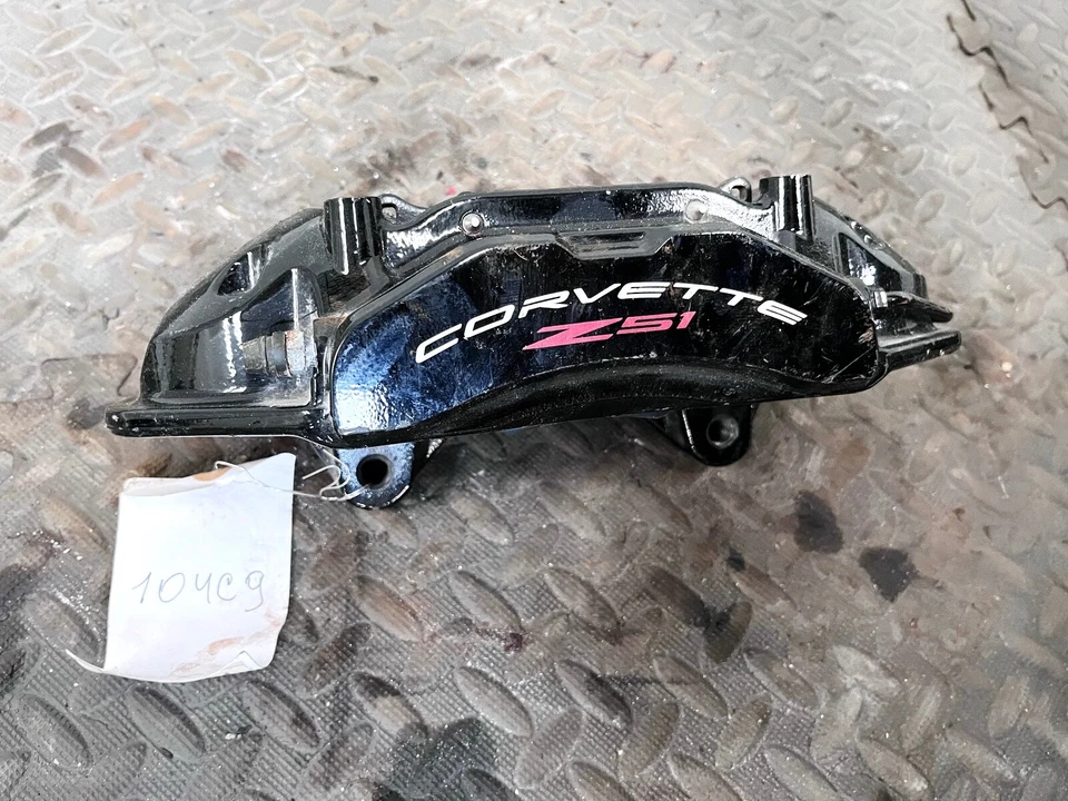 20-24 CHEVROLET CORVETTE C8 Z51 REAR RIGHT PASSENGER SIDE BRAKE CALIPER OEM - Image 4 of 4