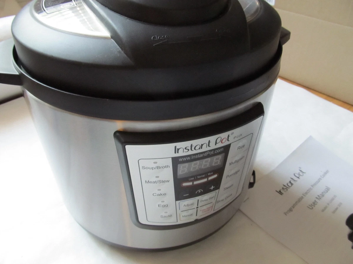 Instant Pot Lux 6 qt Stainless Steel Lid