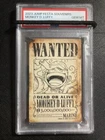 PSA10 One Piece Monkey D. Luffy Wanted Poster OP05-119 Emperors In New World