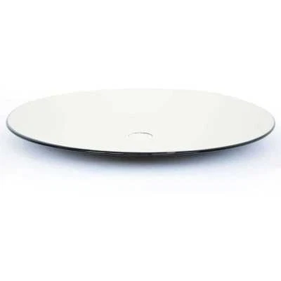 ARTERAMEFERRO Piatto in acciaio smaltato per lampade da esterno 23 cm per lampadari e applique