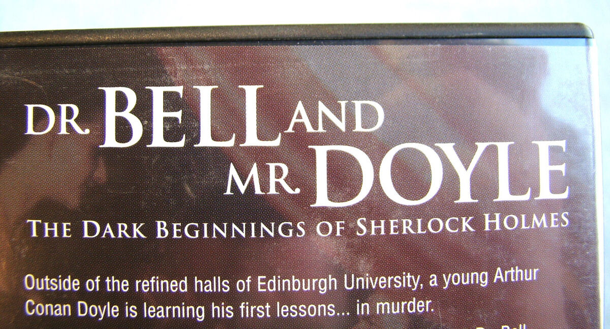 Dr. Bell And Mr. Doyle ~2000 DVD~ Arthur Conan Sherlock