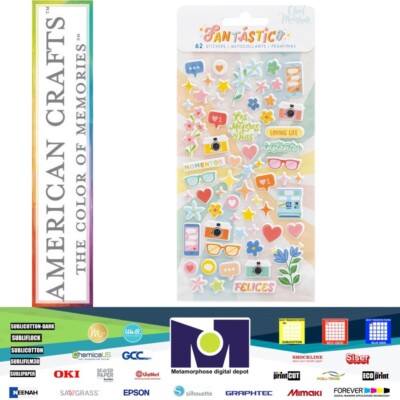 Obed Marshall - FANT·STICO - MINI ICON PUFFY STICKERS 6 x12  (62 PIECE) 34008122