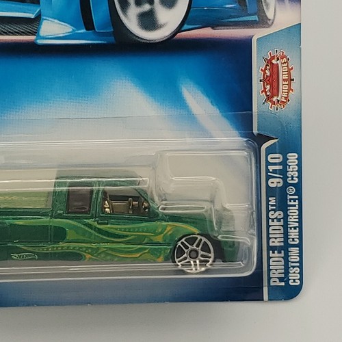 Hot Wheels 2003 Pride Rides 9/10 Custom Chevrolet C3500 #182 - Picture 4 of 14