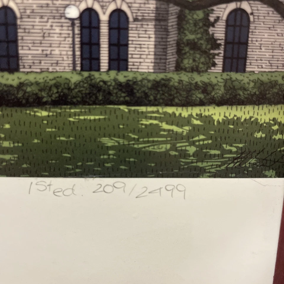 Kansas State wildcats Lithograph Print #209 of 2499 First Edition Series￼ #27 - Image 2 of 4