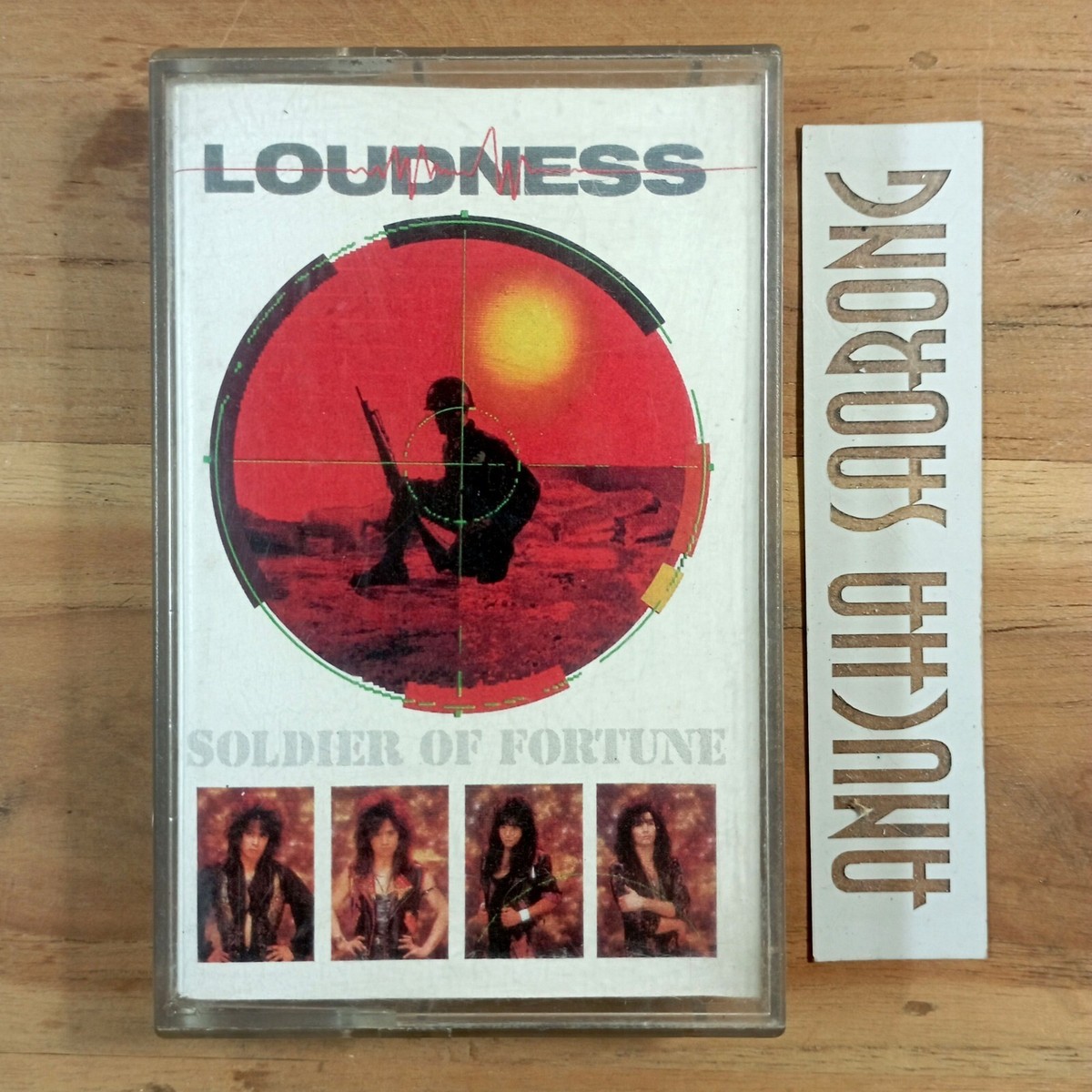 バンドスコア　LOUDNESS SOLDIER OF FORTUNE Loudness – Soldier Of Fortune – Cassette (Album), 1989