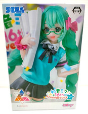Hatsune Miku 16th Anniversary Figure Luminasta Vocaloid Prize Toy SEGA 2023
