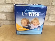 Comfees DriNite Juniors Premium Youth Pants S/M 38-65Lbs 17-29kg 17pcs