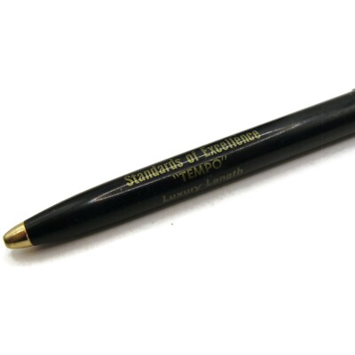 Standard of Excellence Tempo Luxury Length Advertising Pen Vintage