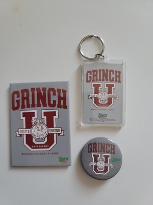How the Grinch stole Christmas! ''Ugly and Unkind'' Magnet, Keychain, Pin