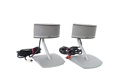  2x Bose Companion 5 Satelliten Lautsprecher mit Kabel 