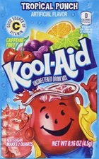 Kool-Aid Strawberry Unsweetened Soft Drink Mix, 0.14-Ounce Envelopes(Pack of 48)