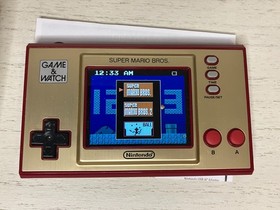 Nintendo Game & Watch Super Mario Bros Complete In Box (CIB) TESTED & WORKING!