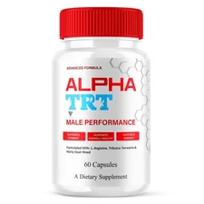 Alpha TRT Performance Capsules, AlphaTRT Advanced Pills (60 Capsules)