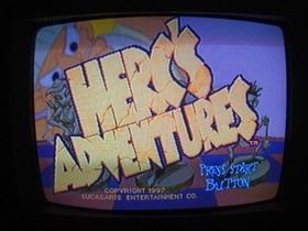 Herc's Adventures by LucasArts - USA - MINTY ☆☆ Complete (Sega Saturn)