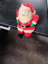 Vtg Trio Set Of Plastic Stocking Hangers From 1960-1970's