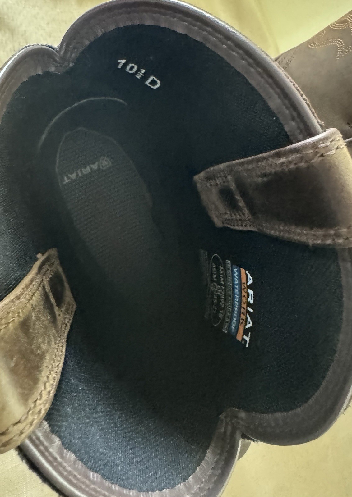 Ariat Men Workhog Composite Toe Waterproof Leathe… - image 7