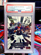 CJ Stroud # 1/1 Rookie Football Card Wild Card Black Label Comix