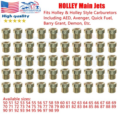 #ad For Holley Carburetor 10 32 Air bleeds screw ASSORTMENT KIT 50 99 2 EACH 48 PACK $33.99