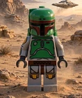 LEGO Star Wars TCS Boba Fett Cloud City Minifigure Custom