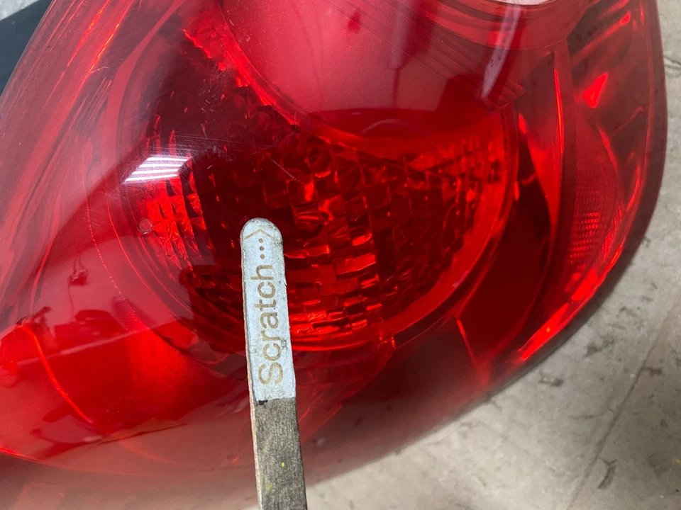 2007 - 2012 Nissan Versa Hatchback Left Driver Side Lh Tail Light DEPO U6924 DW - Image 4 of 4