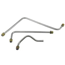 Engine Line Pump To Carburetor 421cid Dual Quad 38 1963 Bonneville Stainless