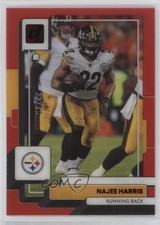 2022 Panini Clearly Donruss Red 23/49 Najee Harris #40 19l7