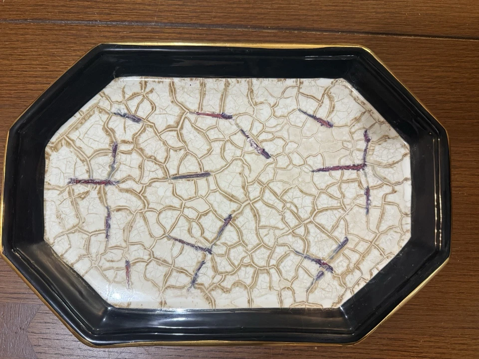 Juego de café espresso o demitasse de porcelana decorativa. Foto 4 de 4