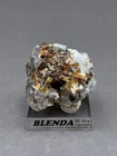 Sphalerite, variety Honeyblende, Aliva Mine, Picos de Europa, Spain 50x50x40mm