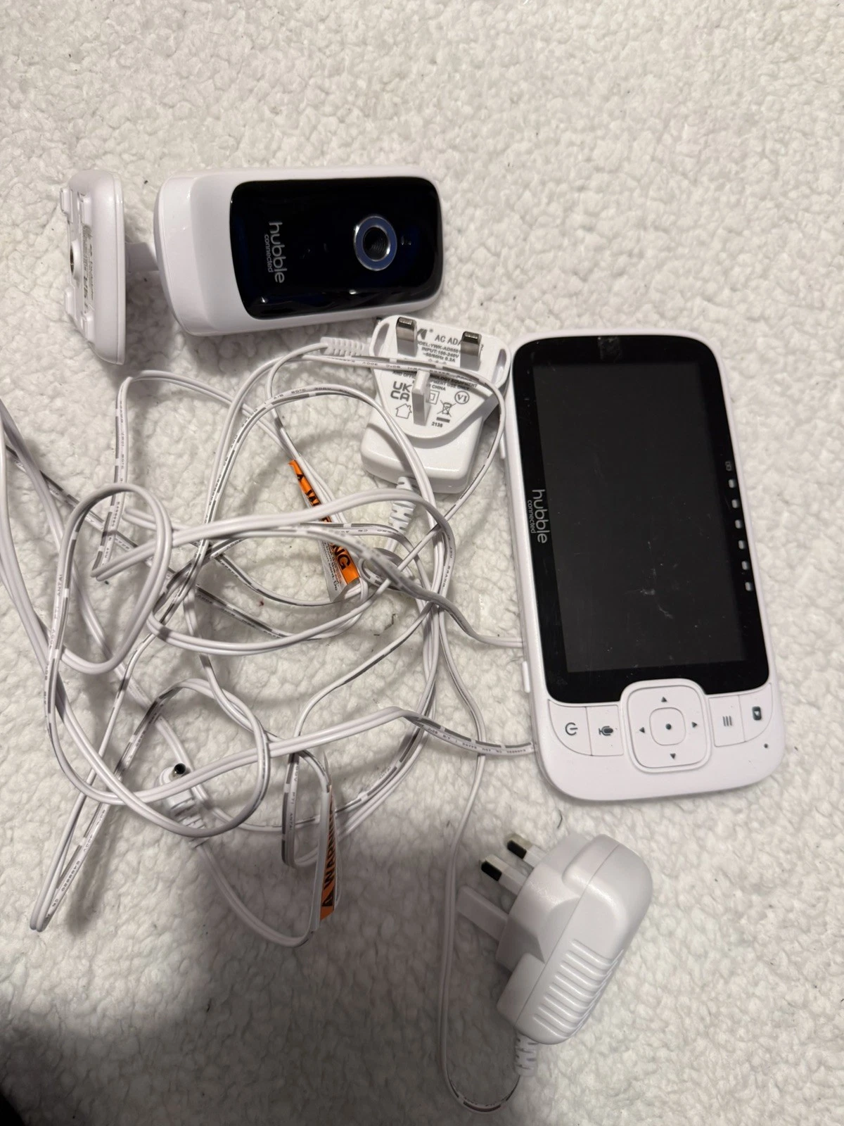 Hubble Nursery Pal Link 5" Smart Baby Monitor & Camera Links to Smartphone