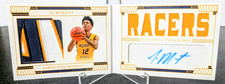 2019-20 National Treasures Ja Morant Signature Prime Rookie Patch Auto #2 13/25