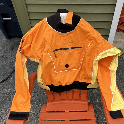 Bomber Gear Kayak Canoe Dry Top Pullover Waterproof Men’s XL + Rash Guard Shirt