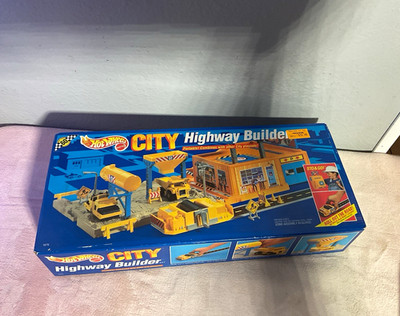 Hot Wheels City Highway Builder Play Set MPN 9576 1994 1:64 Unopened Box