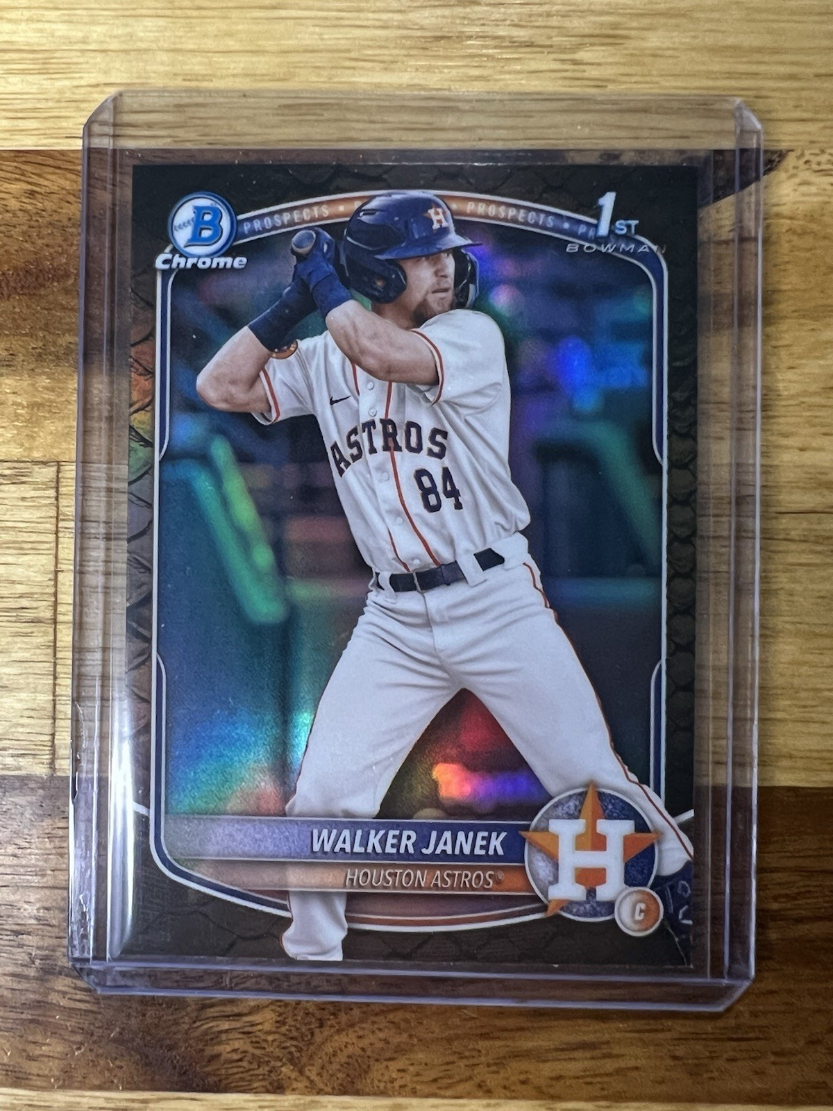 2025 Bowman - Chrome Prospects Walker Janek #BCP-15 Reptilian Refractor (RC)