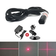 Modulo Laser Croce Punto Rosso 650nm 3mW 5mW Messa a Fuoco Posizionamento Marcatura Strumento