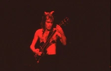 AC/DC, Angus Young,  Original 35mm color film never printed or published