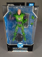 DC Lex Luthor Power Suit Green Multiverse McFarlane NIB Action Figure