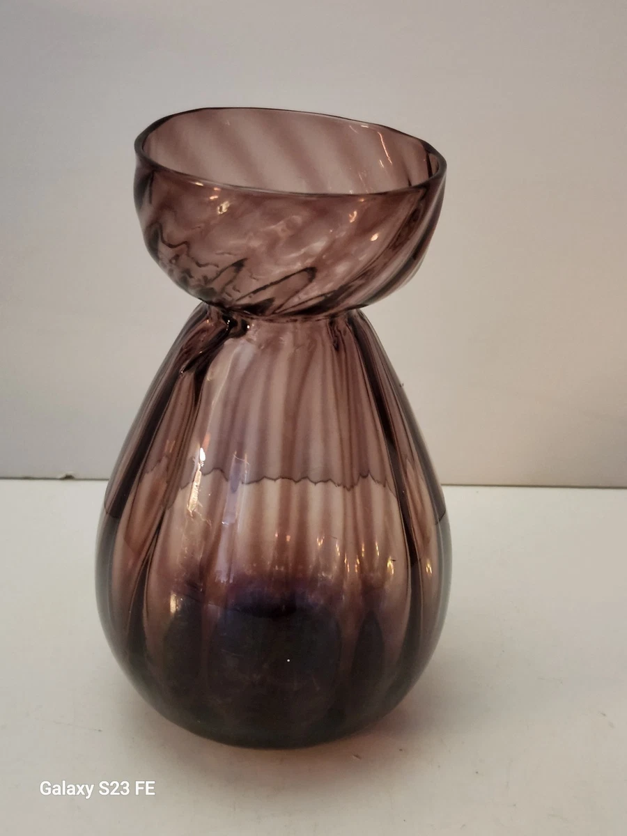 Glass Purple Collectible Vases for sale | eBay